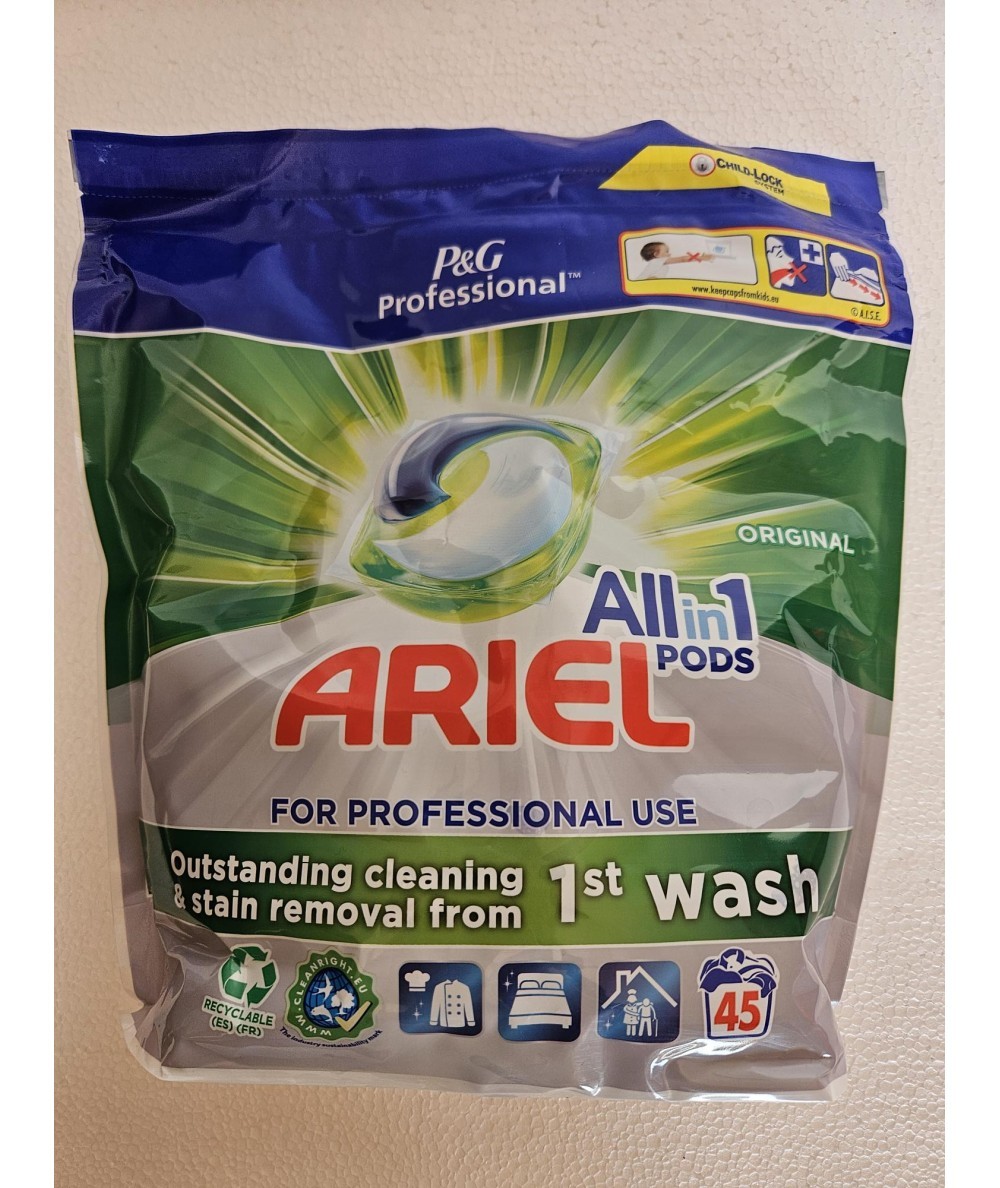 Ariel Todo En Uno PODS, Tabletas/Cápsulas De Detergente Líquido