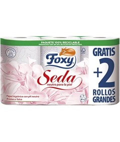 Papel Higiénico Foxy Seda 3 capas