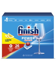 Lavavajillas Finish Powerball Limón 26 pastillas